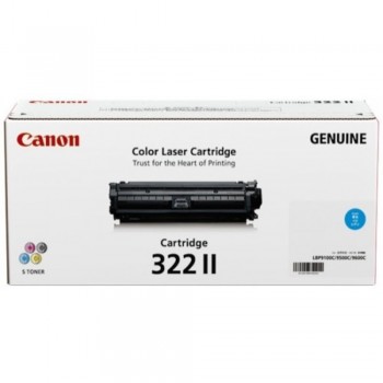 Canon Cartridge 322 II Cyan Toner Cartridge - 15k