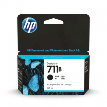 HP 711 38-ml Black Ink Cartridge (3WX00A)