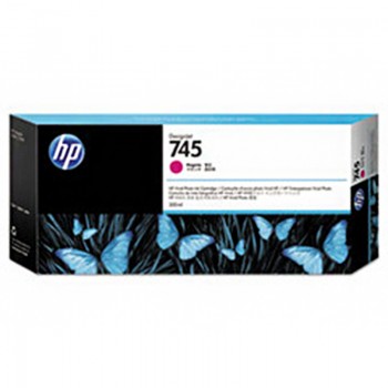 HP 745 300-ml DesignJet Magenta Ink Cartridge (F9K01A)