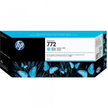 HP 772 DesignJet Ink Cartridge 300-ml - Light Cyan (CN632A)