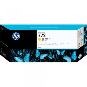 HP 772 DesignJet Ink Cartridge 300-ml - Yellow (CN630A)