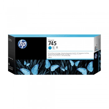 HP 745 130ml DesignJet Cyan Ink Cartridge (HP F9J97A)
