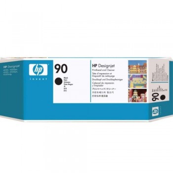 HP 90 DesignJet Printhead/Printhead Cleaner - Black (C5054A)