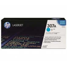 HP 307A Cyan LaserJet Toner Cartridge (CE741A)