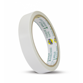 APOLLO Double Sided Cotton Tape - 24mm x 10yards