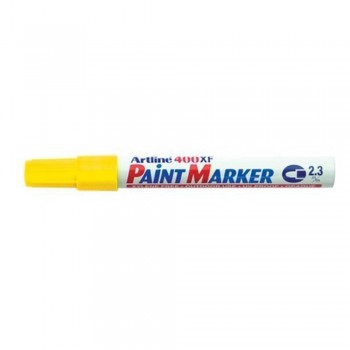 Artline 400XF Paint Marker Pen - 2.3mm Bullet Nib - Yellow