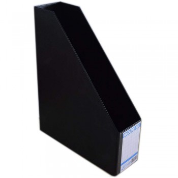 EAST FILE PVC MAGAZINE BOX 412 3" Black (Item No: B11-94 BK)