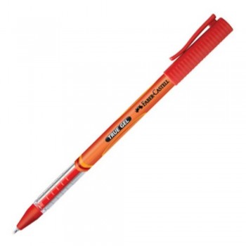 Faber Castell True Gel 2465 Pen - Fine 0.7mm - Red (Item No: A02-11 2465/7RD) A1R1B30