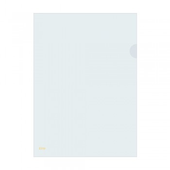 L Shape Transparent (White) Document Holder File A4 Size