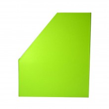 5" PVC Magazine Box File - Fancy Green