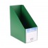 5" PVC Magazine Box File - Green