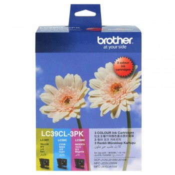 Brother LC-39 Color Value Pack Ink Cartridge