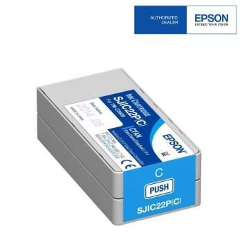 Epson TM-C3510 SJIC23P Ink Cartridge - Cyan (Item No: EPS SJIC23P C)