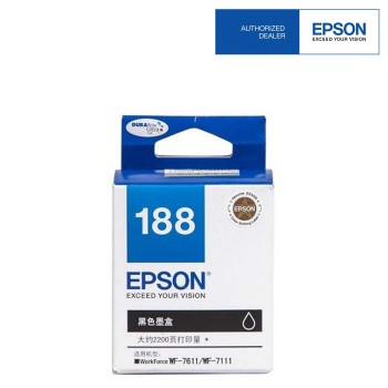 Epson 188 Black ink Cartridge (Item No: EPS T188190)