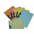 ABBA Flat File 350(UP) Spring File - Blue