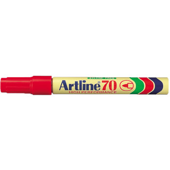 ARTLINE EK-70 PERMANENT MARKER - 1.5MM RED