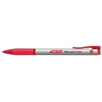 FABER CASTELL PEN GRIP X10 RED