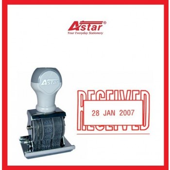ASTAR Date and Received Stamp