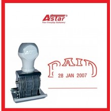 ASTAR Date and Paid Stamp 