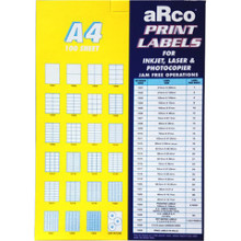 ARCO LABEL STICKER SIZE (1006)