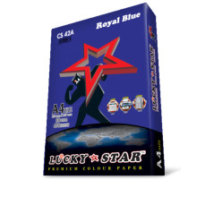 Lucky Star A4 Color Paper - ( CS 42A) - Royal Blue 