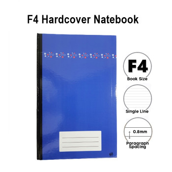 HARD COVER NOTE BOOK (SIZE : F4) 120 PAGES