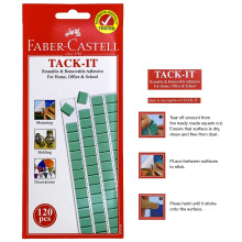 FABER CASTELL TACK IT 75G-120PCS